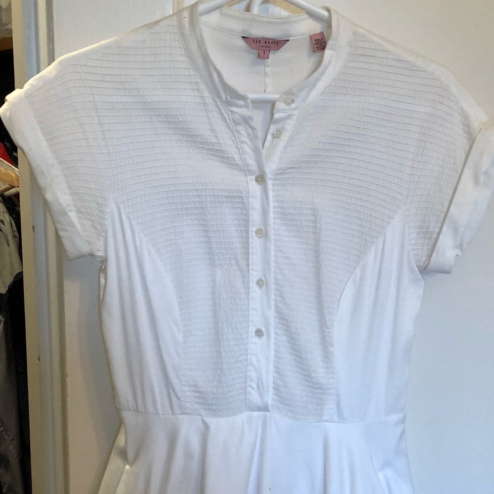 Ted baker white dress